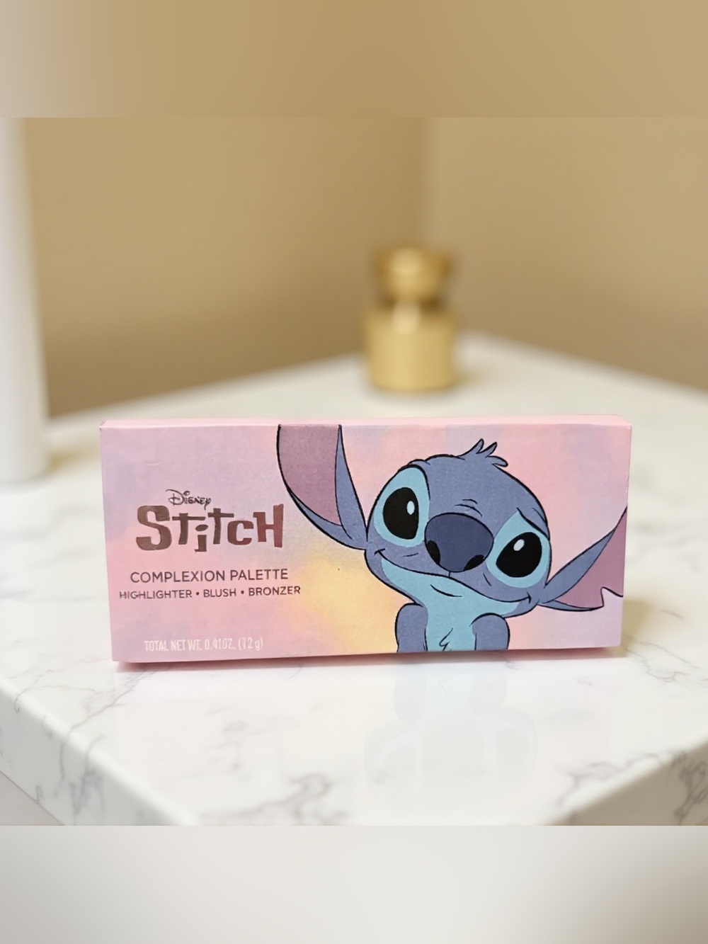 Disney Stitch Complexion Palette Highlighter Blush Bronzer